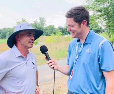 Jonathan Byrd on being a dad cheerleader for his son at golf tournaments vs playing