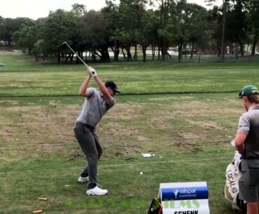 Adam Schenk Golf Swing on the driving range Valspar Championship 2023