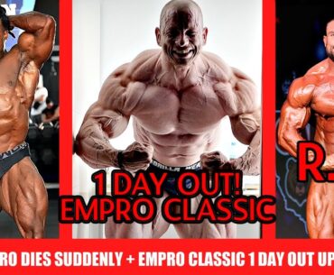 Krizo VS Bonac 1 Day Out Empro Classic Updates + RIP IFBB PRO Doug Fruchey + MORE