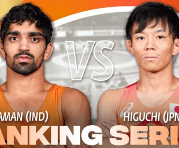 Rei HIGUCHI (JPN) vs. Aman AMAN (IND) | 2024 Hungarian Ranking Series | Gold Medal | FS 57Kg