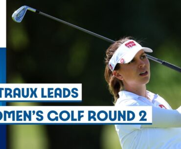 Morgane Metraux Leads🇨🇭| Women's Golf Round 2 | #Paris2024 Highlights