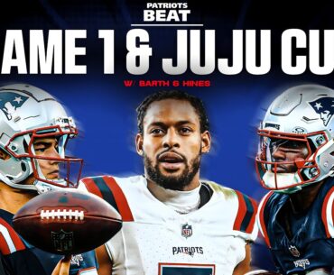 LIVE: Patriots vs Panthers Reaction + JuJu Smith-Schuster CUT | Patriots Beat