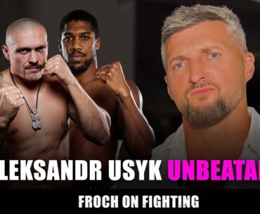 “It’s IMPOSSIBLE for Joshua to beat Usyk unless he has a BAT” Carl Froch dismisses Usyk v AJ trilogy