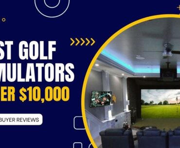 5 Best Golf Simulators under $10k (real owners surveyed)