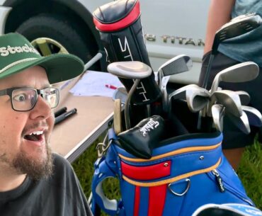 THE MOST MONEY WE’VE EVER SPENT ON GOLF CLUBS AT ONE FLEA MARKET BOOTH!! (3 Scotty Camerons!!)