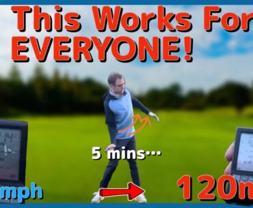 How To EASILY Gain 18 MPH Average Ball Speed With Driver in 5 Minutes!