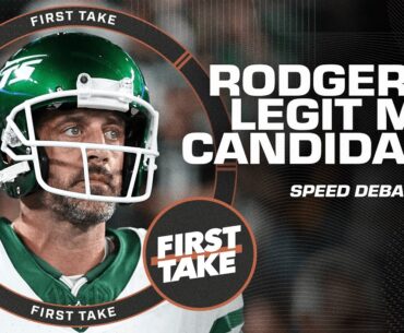 Speed Debates ⏲️ Chiefs’ threats, Aaron Rodgers an MVP candidate and more! | First Take