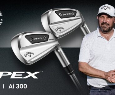 Introducing the new Apex Ai 200 and Apex Ai 300 Irons from Callaway Golf