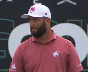 Jon Rahm calls out LIV golf fan and stares down crowd after mid-shot heckle