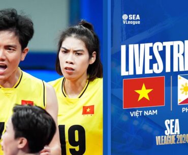 🛑 TRỰC TIẾP | VIỆT NAM vs PHILIPPINES | Tuần 1 | Giải bóng chuyền nữ SEA V.League 2024