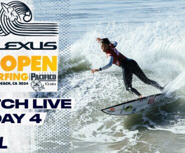 WATCH LIVE - Lexus US Open Of Surfing Presented By Pacifico - Challenger Series 2024 - Day 4