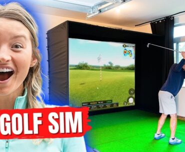 How to Build a Home Golf Simulator in 5 EASY Steps (DIY CHEAP GARAGE GOLF SIM)