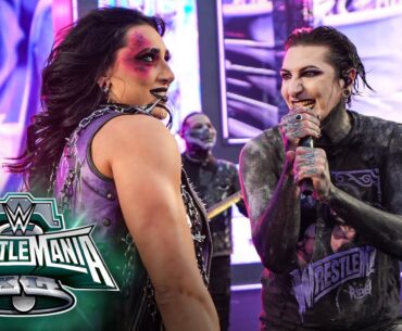 Rhea Ripley and Motionless in White rock out at WrestleMania: WrestleMania XL Saturday highlights