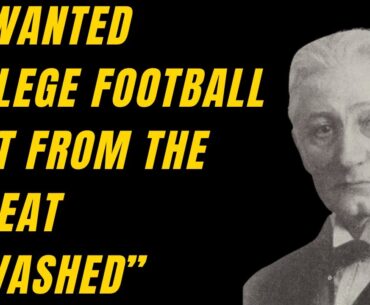 The Fraudulent History of Amateurism And College Football