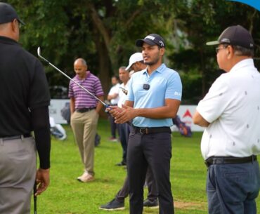 Mysuru Open 2024 Hosted by JWGC: Golf Clinic with Abhinav Lohan, Manu Gandas and Amardeep Malik