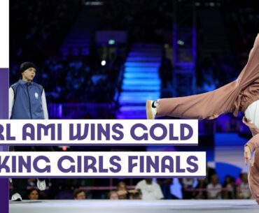 B-Girl Ami creates history with first-ever breaking gold | Paris 2024 highlights