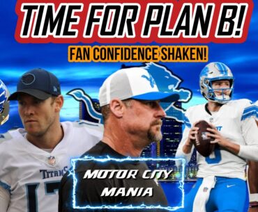 Detroit Lions FIXING The Back-Up QB PROBLEM Is The TOP PRIORITY!