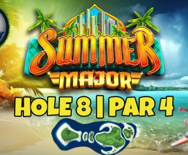 Master, QR Hole 8 - Par 4, EAGLE - Summer Major Tournament, *Golf Clash Guide*