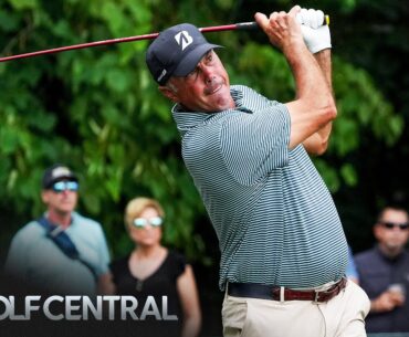 Tough position pushed Matt Kuchar to delay Wyndham Championship finish | Golf Central | Golf Channel