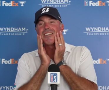 Matt Kuchar Friday Flash Interview 2024 Wyndham Championship