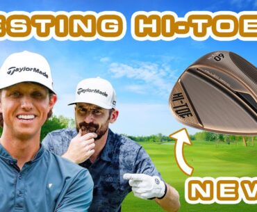 Grant Horvat and Trottie Golf Test The All-New Hi-Toe 4 Wedge For The First Time | TaylorMade Golf