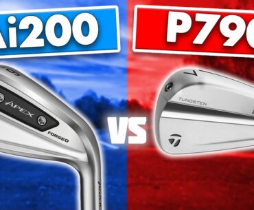 Callaway Apex Ai200 vs TaylorMade P790 Irons | I LOVE This Club!