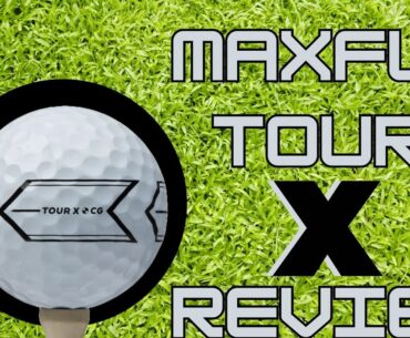 Maxfli Tour X CG Max Align Golf Ball Review |2024|