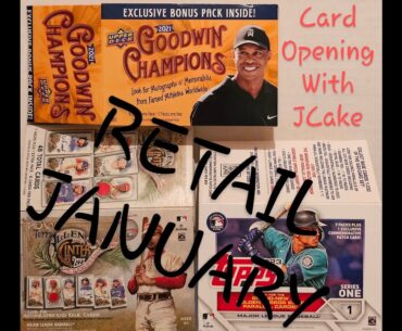 New Monthly Series - Card Opening w/ JCake - Retail January