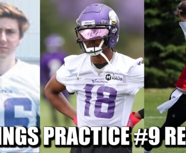 Minnesota Vikings Training Camp Practice #9: Darnold & Carthy Both ELITE, Reichard Perfect!