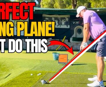 How to Get Perfectly On Plane With Your Golf Swing - AUTOMATICALLY!