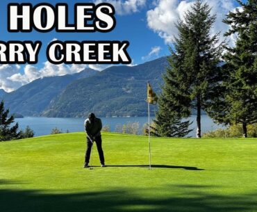 Jaw Dropping Course! Furry Creek Golf Course - 9 Hole Golf Course Review