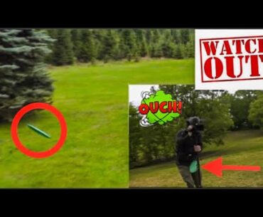 40 Times Disc Golf Spectators, Spotters, & Cameramen Have Been Hit With Discs