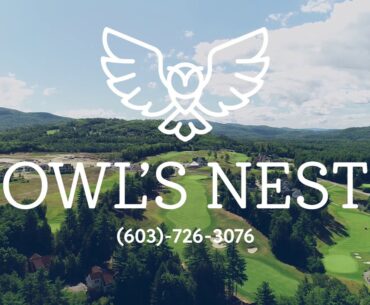 Phitted Media - Aerial Drone Tour of Owl's Nest Golf Course