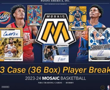 2023/24 MOSAIC Basketball HOBBY 3 Case Player Break #2 eBay 08/12/24