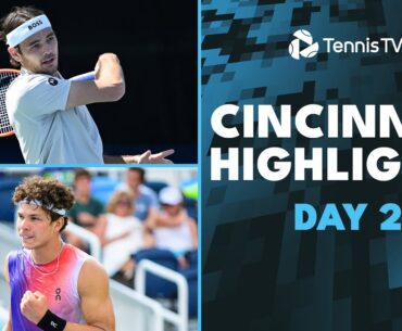 Shelton Faces Opelka; Nakashima & Fritz Battle | Cincinnati 2024 Day 2 Highlights