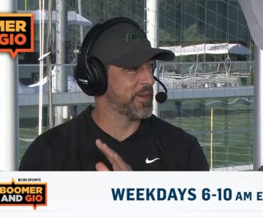 Aaron Rodgers joins the program | Boomer and Gio