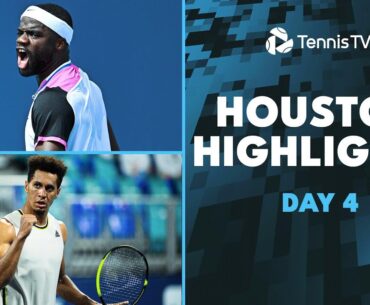 Tiafoe Begins Title Defense; Mmoh & Etcheverry In Action | Houston 2024 Highlights Day 4