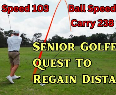 Senior Golfer's Quest To Regain Distance | No Secrets