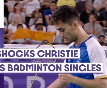 Lakshya Sen enters round of 16 in men's badminton singles 🏸 | Paris 2024 highlights