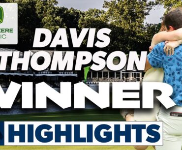 Highlights from Davis Thompson winning the 2024 John Deere Classic