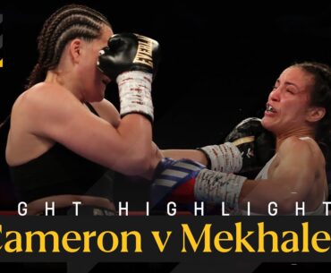 NEW INTERIM CHAMP! 🏆 | Chantelle Cameron vs Elhem Mekhaled | Fight Night Highlights