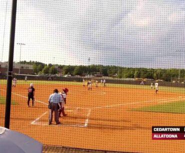 SOFTBALL: Cedartown Lady Dawgs at Allatoona Lady Bucs (Game 1)