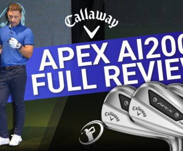 NEW APEX Ai200 IRON REVIEW // Incredible consistency through the Ai Smart Face