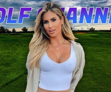 Golf Girl Karin Hart Bombs Slow Motion Golf Swing