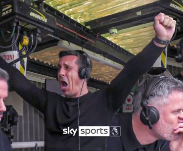 EXTENDED Carra and Neville Comms Cam during Manchester United 2-2 Liverpool! 🎥