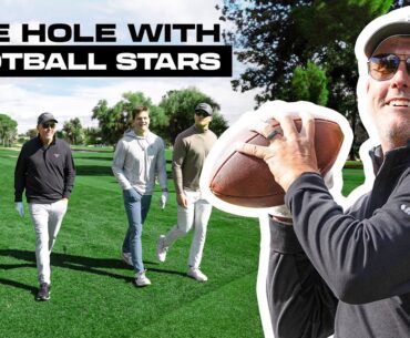 Phil Mickelson Plays Golf with NFL Stars