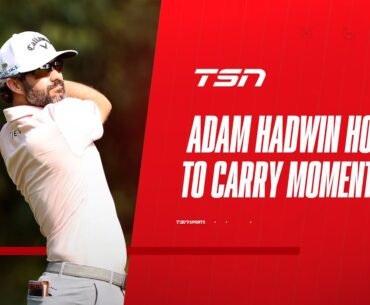 'Finally things started to click a little bit': Hadwin pleased with third round performance