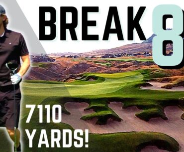 Can I Break 80!? Every Shot at one of Canada's best golf courses - Tobiano. Tracers + Drone Flyovers