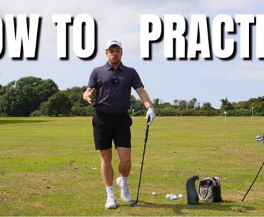 PRO GOLFER Explains how to Practice Productively!