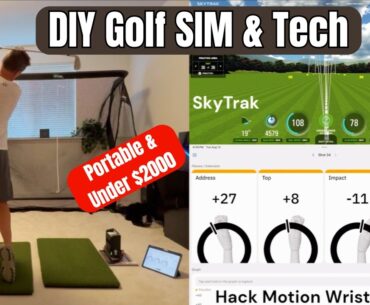 Budget DIY Home Golf Simulator - All Your Really Need!